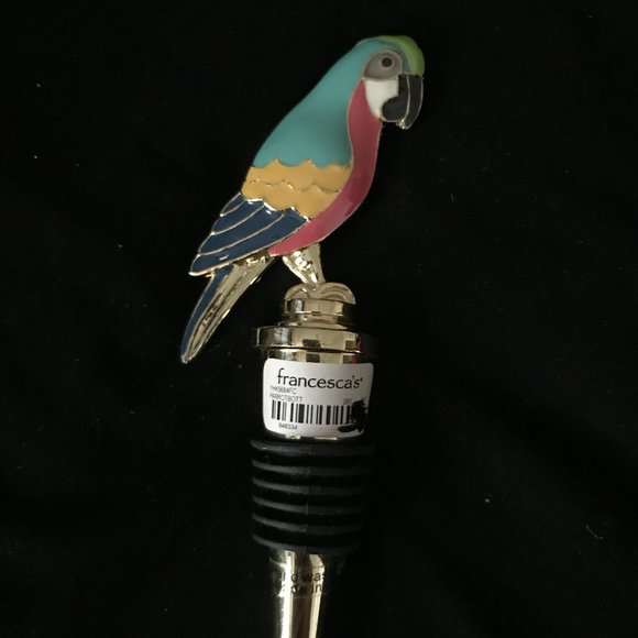 *Sold Out* Colorful Parrot Bottle Stopper - Picture 3 of 5